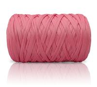 400 g de hilo elástico para camiseta, hilo de tela de ganchillo para hacer punto DIY, hilo de espaguetis de 130 yardas de hilo grueso para hacer punto a mano, bolsa de bricolaje, cesta, cojín