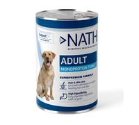 400 g Nath Adult Monoprotein Tuna lata comida húmeda para perros