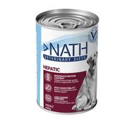 400 g Nath Veterinary Diets Hepatic lata para perros