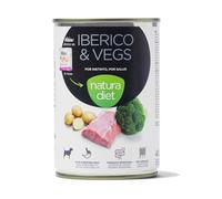 Natura Diet Ibérico & Vegs para Perros Latas 400 gr