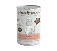 400 g Puromenu Pavo y Salmón Bio Lata para perros
