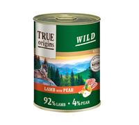 400 g True Origins Wild Adult Cordero y Pera lata para perros