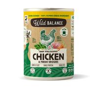 400 g Wild Balance BARF Pollo y Vegetales lata para perros