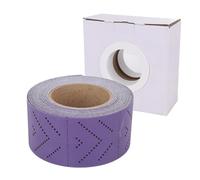 400 Grit Rollo de papel de lija de cerámica, 70 mmx12m Uso húmedo seco Rollo abrasivo sin polvo múltiple para la reparación del cuerpo, el lijado de madera y metal