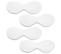 400 hojas desechables no tejidas para el cuidado de los ojos, papel de algodón, almohadillas faciales transparentes, máscara de belleza para la piel, envoltura de retención