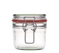 400 ml tarro plano con cierre de alambre, boca: cierre de alambre