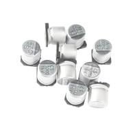 400 pcs SMD Aluminum Electrolytic Capacitor Assortment Kit 6.3V - 50V 1Ω?F - 470Ω?F 8 Values for PCB Povver Suppli Electronics Repair Replacement for OEM