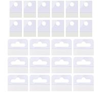 400 pestañas adhesivas transparentes para colgar,1.8 x 1.4 pulgadas,7/8 x 1-1/4 pulgadas,2 tamaños agujero redondo y ranura en forma de avión pestañas autoadhesivas fuertes,gancho para etiquetas