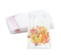 400 Piezas Bolsas Plastico Bolsas Transparentes OPP, 8x12cm Bolsas Celofan Autoadhesivas, Bolsas Celofan, Transparentes para Joyas, Chuches y Regalos, Alta Transparencia y Versatilidad