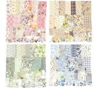 400 Piezas Pegatinas Scrapbooking, Pegatinas Flores y Mariposas, Stickers de Flores, Pegatina Mariposa, Pegatina de Flores Sticker Mariposas para Álbumes de Recortes, Manualidades, Cuadernos (A)