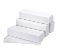 400 Piezas Tiras de Depilación Tira de Cera no Tejida Tiras de Cera de Depilación Tiras Depilatorias Corporales y Faciales Papel de Tira de Cera de Bikini para Piel Cuerpo Facial