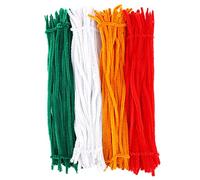 400 Piezas Tiras Limpiadoras de Tuberías Limpiadores de Pipas,Bastoncillos de Limpiapipas Navideños Glitter Pipe Cleaners Crafts Set Limpiapipas Manualidades Niños para Manualidades Suministros Arte