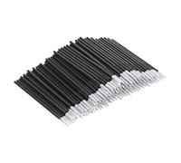 400 pinceles desechables micro aplicadores, accesorios para el levantamiento de pestañas, puntas negras de microfibra para extensiones de pestañas, aplicación de maquillaje, limpieza de precisión y