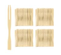 400 Tenedores De Madera Para Frutas, Tenedores Para Cena, Tenedores Para Frutas Para Fiestas, Tenedores Para Cócteles, Adecuados Para El Hogar, Bar, Restaurante