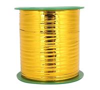 400 yardas Twist empates para bolsas, corbatas con recubrimiento de plástico Camisetas bolsas de bolsas para hornear corbatas de flores para celofán Bolsas de dulces de pan (Oro)