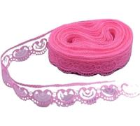 400 Yards of Exquisite Embroidered Lace Ribbon, Suitable For Sewing Accessory Embellishments(Red2)