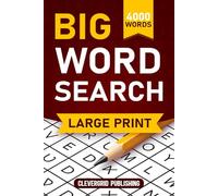 4000 Big Word Search Book for Adults and Seniors: 100 Large Print Themed Word Search Puzzles for Relaxation, Brain Training, and Stress Relief