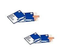 PETRUS Grapas 23/6 cobreadas 6 mm hasta 20 hojas — 1000 unidades