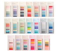 4000 notas adhesivas, tiras adhesivas para notas en libros, tiras adhesivas transparentes, tiras adhesivas pastel, pastel, cosas estheticas