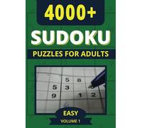 4000+ Sudoku Puzzles: For Adults Volume 1 Easy