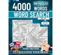 4000 Word Search - 100 Puzzles: Keep Your Mind Active