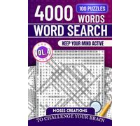 4000 Word Search - 100 Puzzles: Keep Your Mind Active