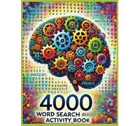 4000 Word Search Activity Book: Modern and New Vocabulary Words for Adults, Seniors, and Teens