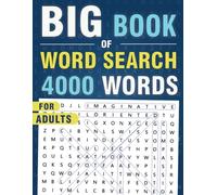 4000 Word Search for Adults Large Print (200 Themed Puzzles): Word Find Puzzle Book for Seniors & Teens - Anti eye strain and Relieve Stress
