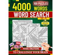4000 Word Search in 100 Puzzles, Volume 3: 100 Themed Puzzles with 40 Words Each | Hours of Word-Hunting Fun in a Classic Format