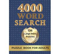4000 Word Search: Word Search Books for Adults