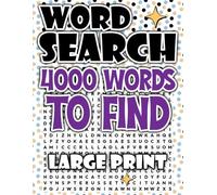 4000 Words to Find: Premium Large Print Word Search Puzzles for Adults