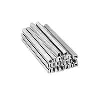 4000pcs U-Shaped Sausage Clips for Sausage Clipping Machine, Ham Sealing, Edible Mushroom & Supermarket Bag Punching, Aluminum Nail Buckle Fasteners for Food Packaging(U503Y)