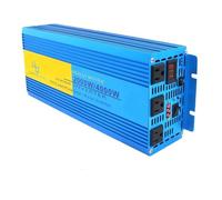 4000W Inverter Pure Sine Wave DC12V To AC220V Voltage Power Converter For Off Grid Smart LCD Display Inversor 50Hz EU Socket(12V110V 4000W US)