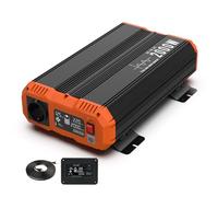 4000W Pure Sine Wave Inverter - DC 12V to AC 220V/230V, 50Hz, 2000W Continuous Power, Suitable for Home, RVs, Camping, Off-Grid Use