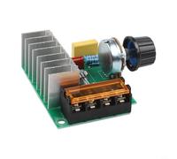 4000w Scr Regulador de voltaje Ac 220v Módulo controlador de motor con para protección contra sobretensiones para calefacción de alambre y lámpara incandescente Atenuación
