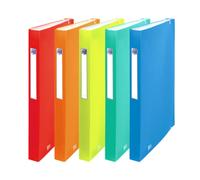 400147019 carpeta Polipropileno (PP) Cal, Color menta, Naranja, Rojo, Turquesa A4 Pack 10 Unid