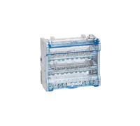 Legrand Distribuidor modular tetrapolar 400408 125 A, 6 módulos, 10 salidas