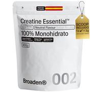 400g Creatina Monohidrata/Micronizada en Polvo Sin Sabor | Incluye Dosificador