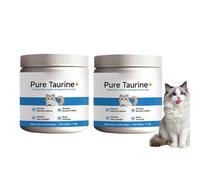 400g Suplementos para Gatos, Taurina En Polvo para Gatos Pura Garra, Complementos Alimenticios Gato, Suplemento Diario para Casa Viaje Refugio Camping Y Animales Pequeños Medianos