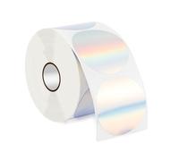 400uds Etiquetas Térmicas Holográficas, Pegatinas para Impresora Térmica Autoadhesivas Pegatinas Térmicas Etiquetas Térmicas para Código QR Diseño de Logotipo DIY Etiqueta de Precio(5x5cm)