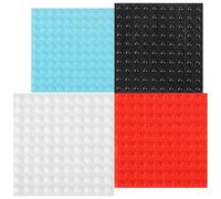 400uds Pegatinas en Braille para Personas con Discapacidad Visual, Puntos de Silicona Pegatinas Adhesivas en Braille Tamaños Variados para Personas Mayores Ciegas con Baja Visión (4 Colores)