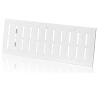 400x150mm Rejilla de Ventilación Regulable Blanco - Rejillas Metálicas