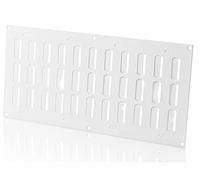 400x200mm Rejilla de Ventilación Regulable Blanco - Rejillas Metálicas