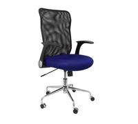 Piqueras y Crespo 4031 - Silla de Oficina ergonómica con Mecanismo basculante, Brazos retráctiles y Regulable en Altura
