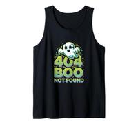 404 Boo Not Found Ghost Humor de Halloween Camiseta sin Mangas
