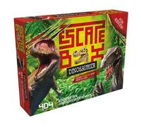404 ediciones, Escape Box Dinosaurio, Juego de Rompecabezas, Juego de Puzzles, 2-5 Jugadores, a Partir de 7 años, 45 Minutos, alemán