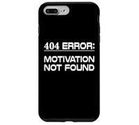 404 Error Motivación No Encontrado Trabajo Divertido Carcasa para iPhone 7 Plus/8 Plus