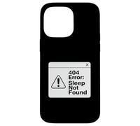 404 Error Sleep Not Found Funny Cansado Coder Design Carcasa para iPhone 14 Pro MAX