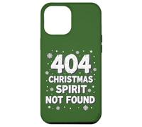 404 Espíritu navideño no Encontrado - Tech Holiday Humor Carcasa para iPhone 12 Pro MAX