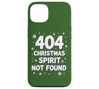 404 Espíritu navideño no Encontrado - Tech Holiday Humor Carcasa para iPhone 13